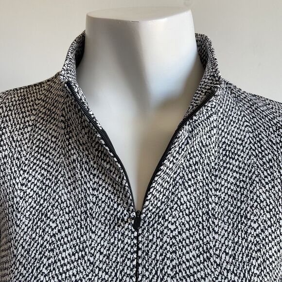 Athleta Size Small Delancey Textured Half Zip Long Sleeve Dress Athleisure - Picture 3 of 14